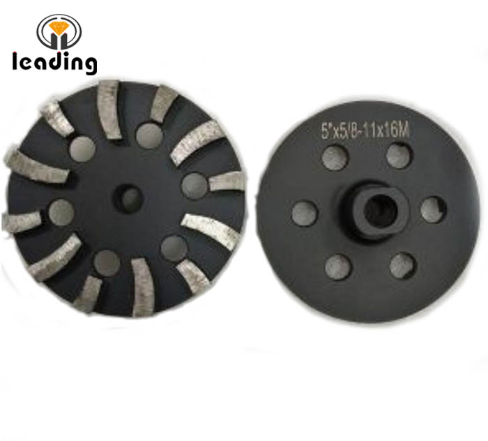 Flat Imperial Spiral Turbo Grinding Disc For Concrete