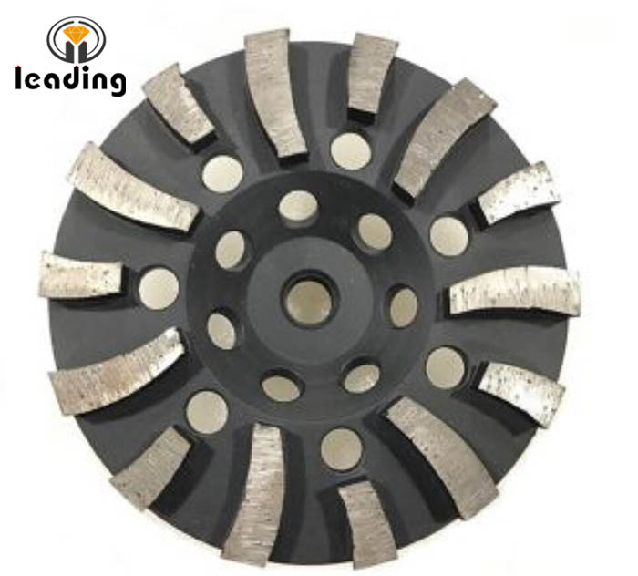 Imperial Spiral Turbo Diamond Grinding Cup Wheel For Concrete