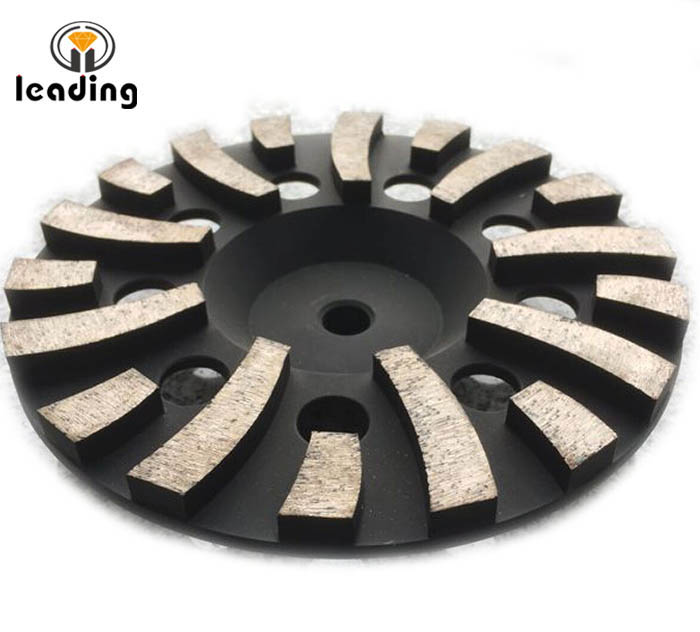 Imperial Spiral Turbo Diamond Grinding Cup Wheel For Concrete