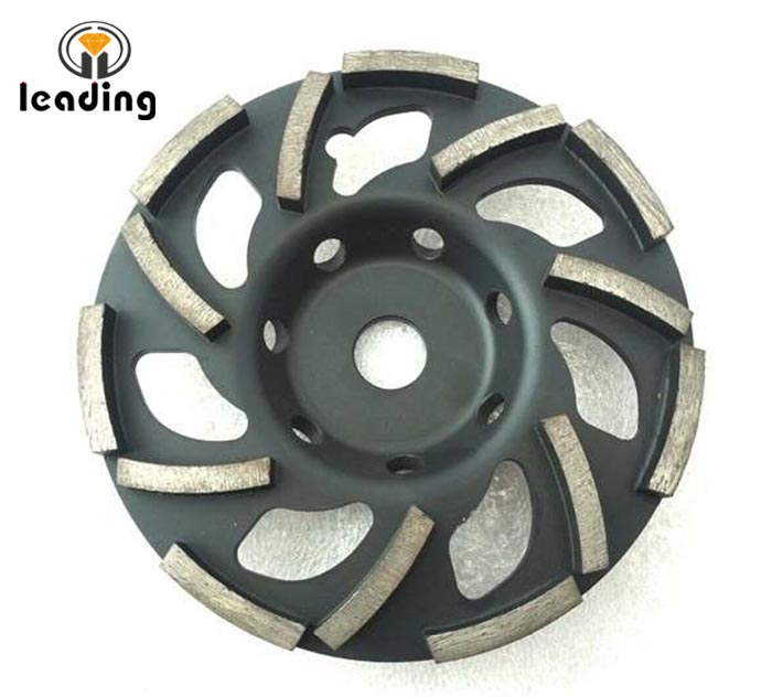 Diamond Cup Wheel Spiral Segment For Concrete