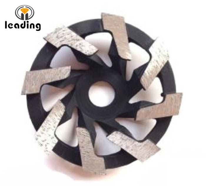 Diamond Cup Grinding Wheel With L Segments For Concrete