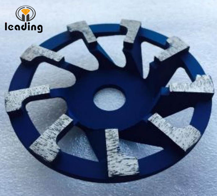 Diamond Cup Grinding Wheel With L Segments For Concrete