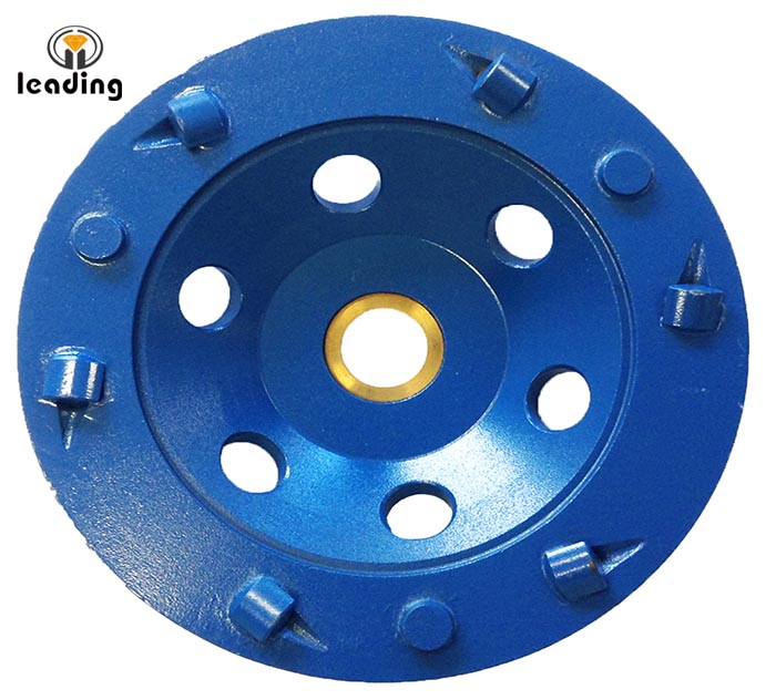 Grinding Cup Wheel PCD Segments + TCT Supporter