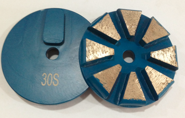 Terrco Rough Grinding Diamonds 8 Beveled Edge Discs Redi Lock