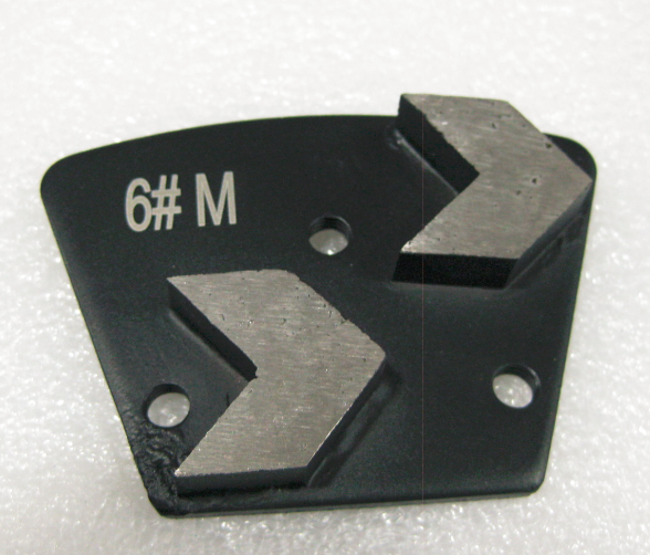 Diamond Grinding Trapezoid Plate Bolt On - Arrow Segment