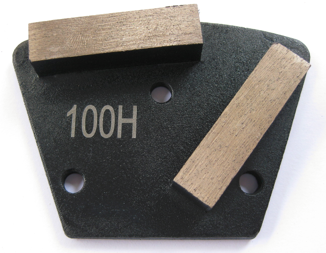 Diamond Grinding Trapezoid Plate Screwed On- Double Segment