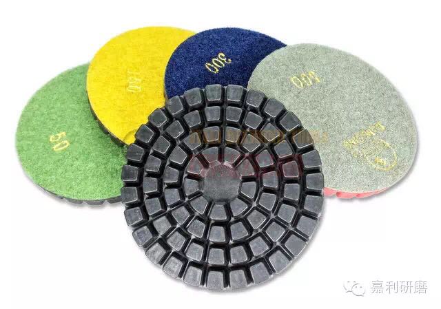 4 Inch economy wet concrete polishing pad