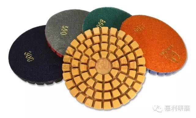 4 Inch economy wet concrete polishing pad