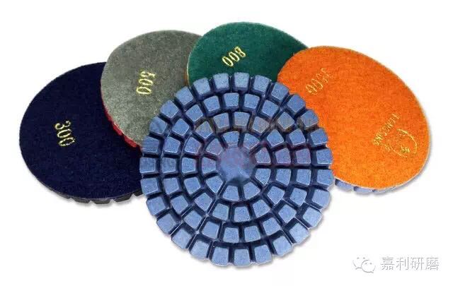 4 Inch economy wet concrete polishing pad