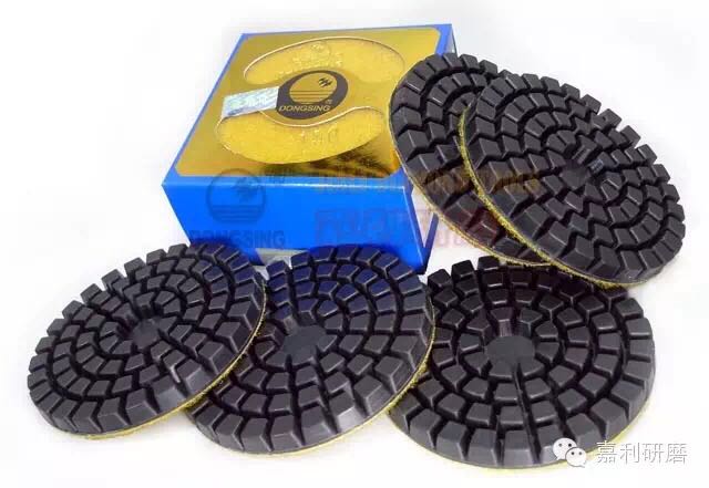 4 Inch economy wet concrete polishing pad