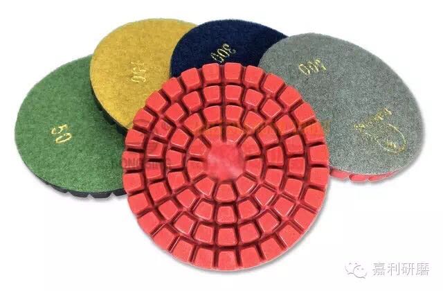 4 Inch economy wet concrete polishing pad