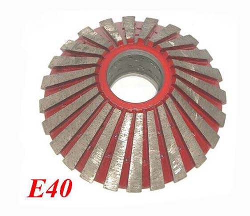 Sintered Segmented Rim CNC Profile Wheels