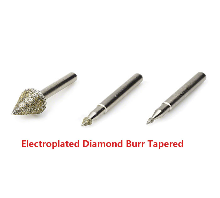 Electroplated Diamond Burr With Shank 6mm
