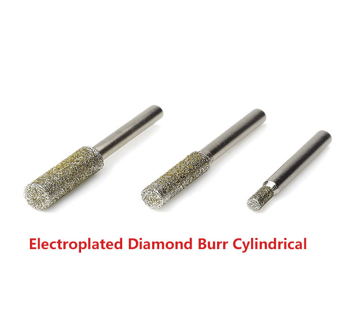 Electroplated Diamond Burr With Shank 6mm