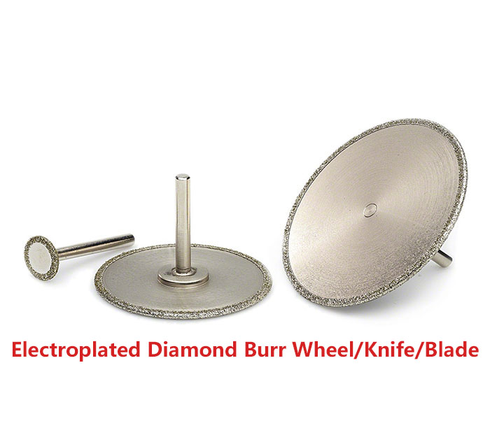 Electroplated Diamond Burr With Shank 6mm