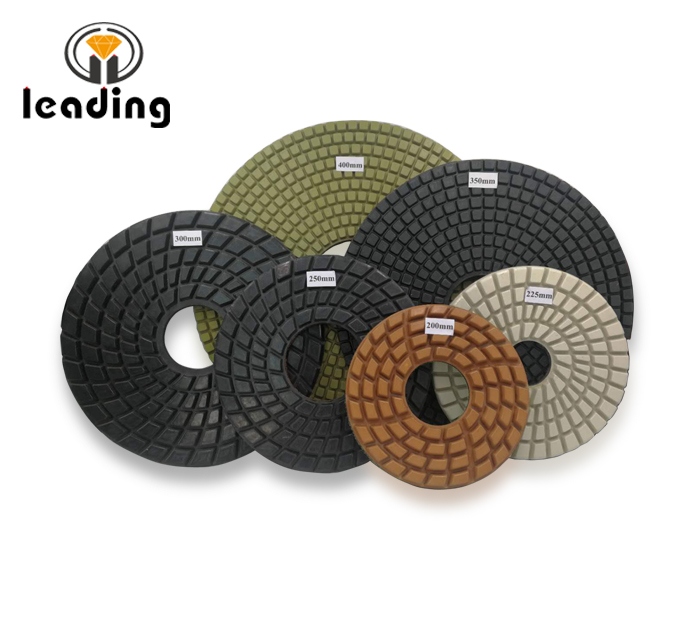 9" (225x10mm) Thick Stone Floor Polishing Pads