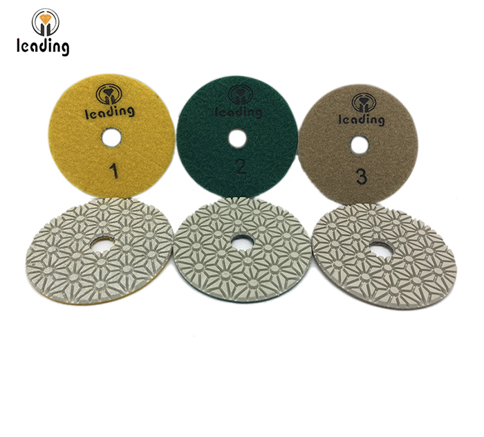 Leading Premium Blossom 3 Step Wet/Dry Polishing Pads