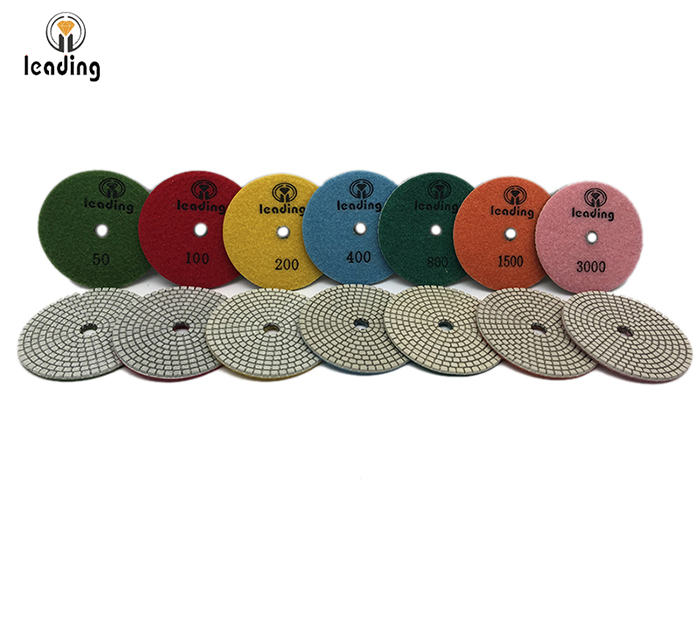 Leading White Wet/Dry Diamond Polishing Pads GFS