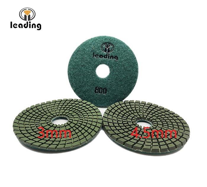 Leading Extra Thick 4mm Wet Diamond Polishing Pads JL