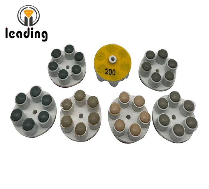Leading 6 Post Resin Bond Pad with Plastic Supporter