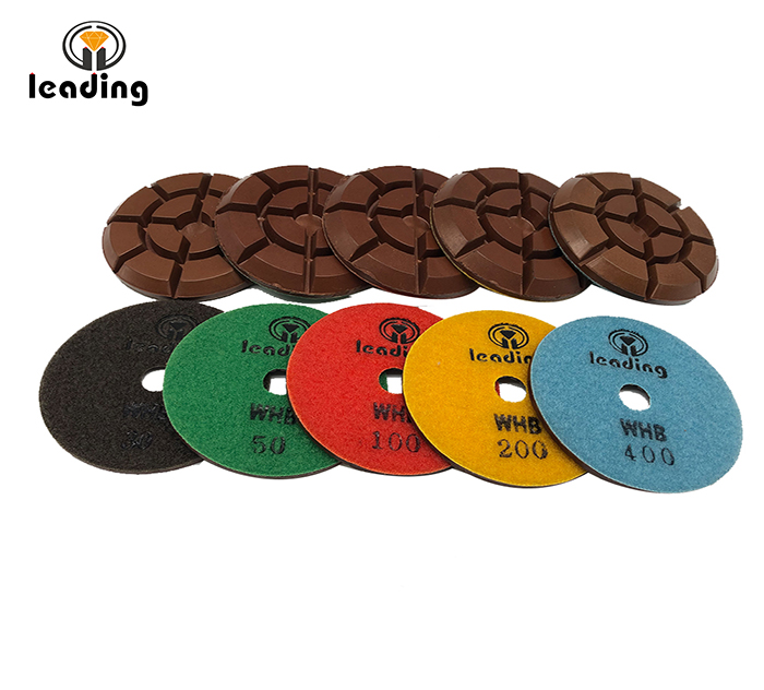 Leading 4" Wet Copper Hybrid Bond Transitional Pad Typhoon