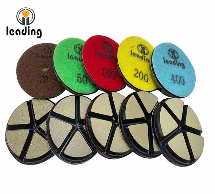 Leading Economy Ceramic Bond Diamond Transitional Pad 3 inch