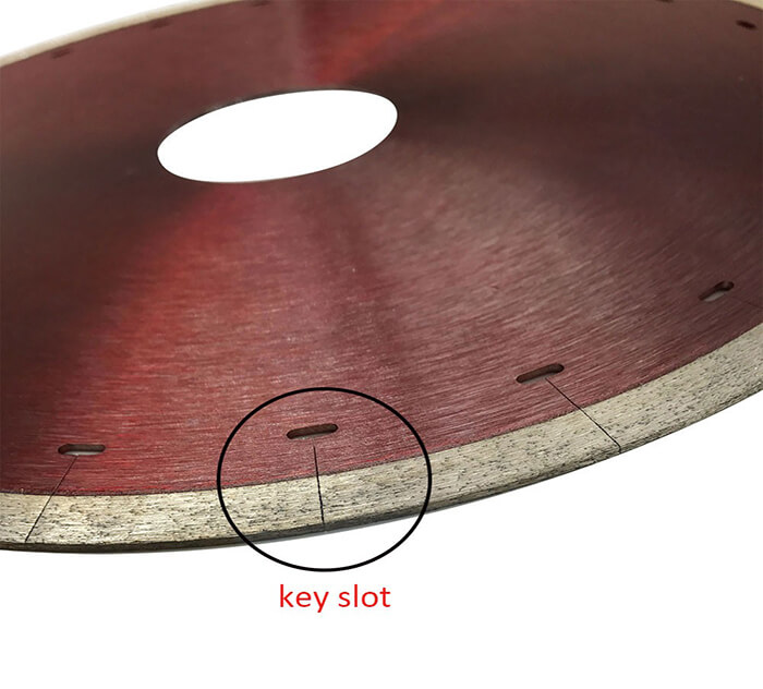 Hot Pressed Sintered Continuous Rim Blades