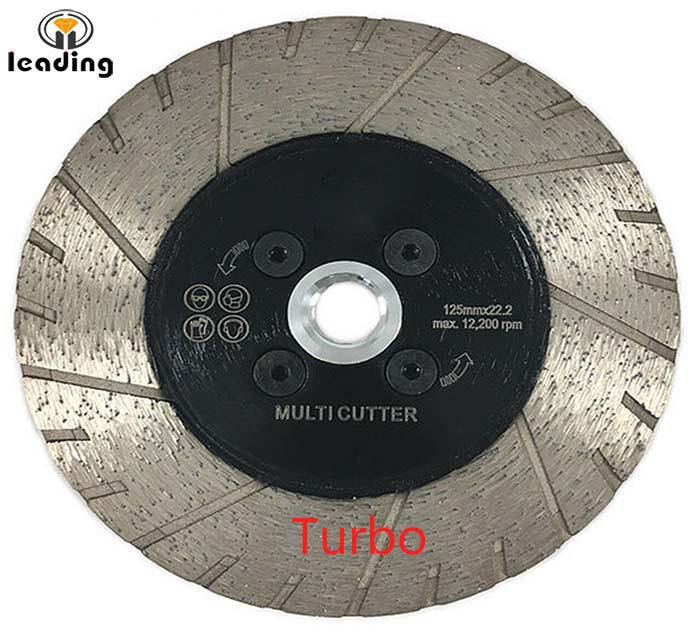 Two-In-One Multi Cutter Blade with flange