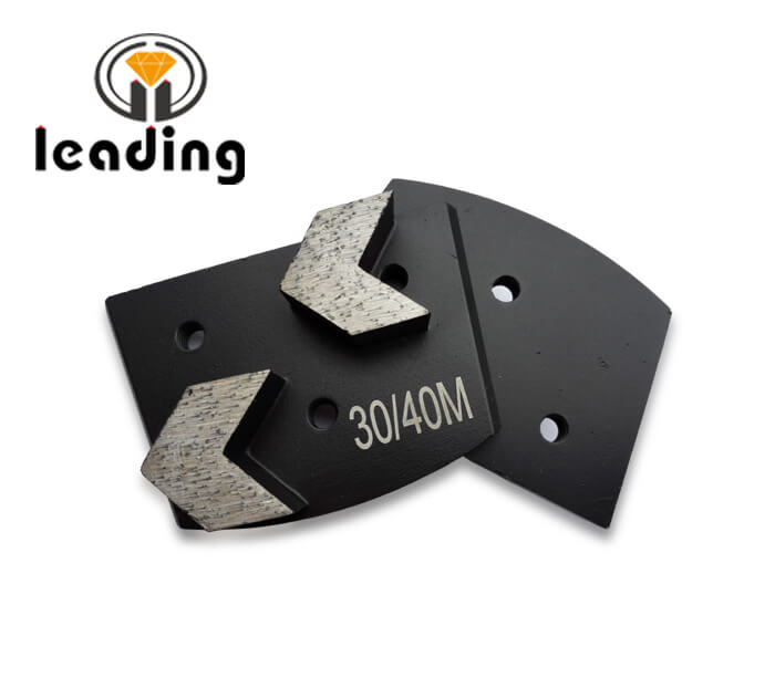 Lavina Diamond Tools For Concrete Grinding - QuickChange Metal Bond Tools Double Arrow Tool