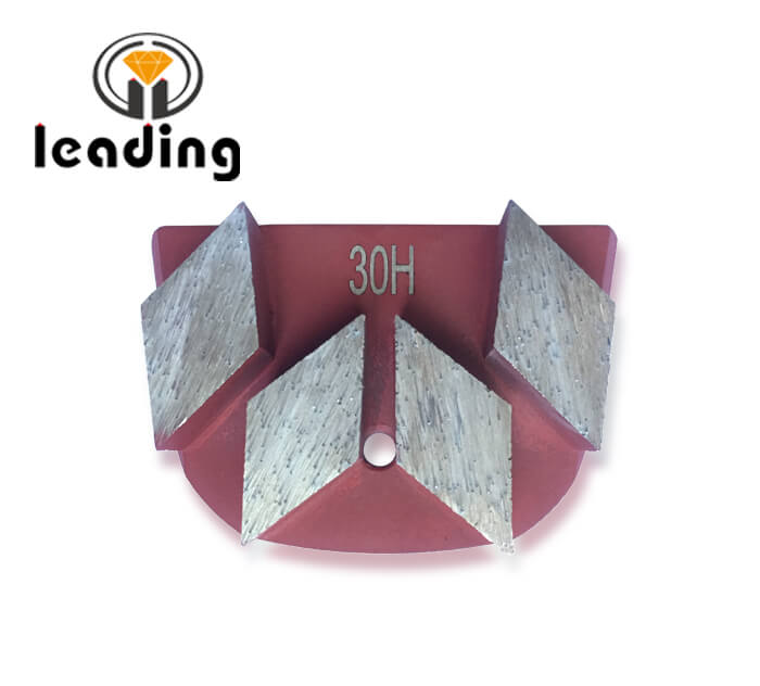 Lavina Diamond Tools For Concrete Grinding - QuickChange Rhombus Segment Tool