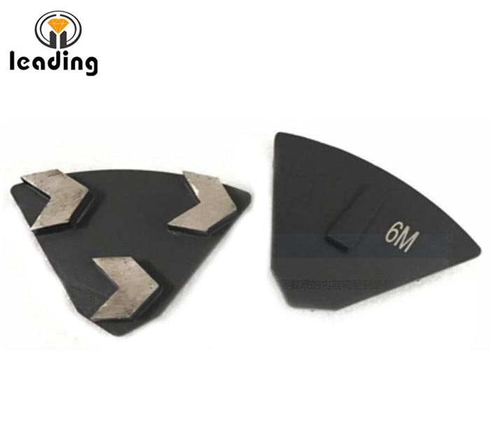 Scanmaskin Redi Lock Grinding Tools on Triangular Plates