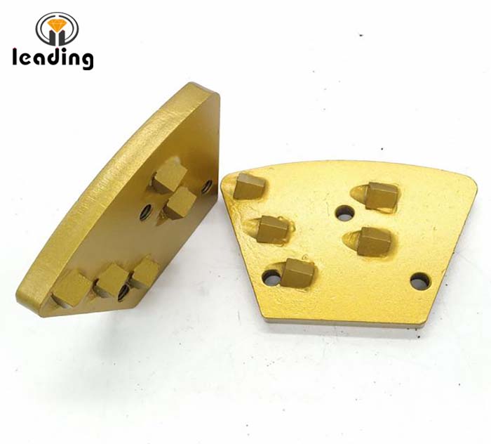 Effective 1/3 Round PCD scrapers / PCD wing / PCD grinding shoes / PCD Cutter for epoxy or paint coatings removing