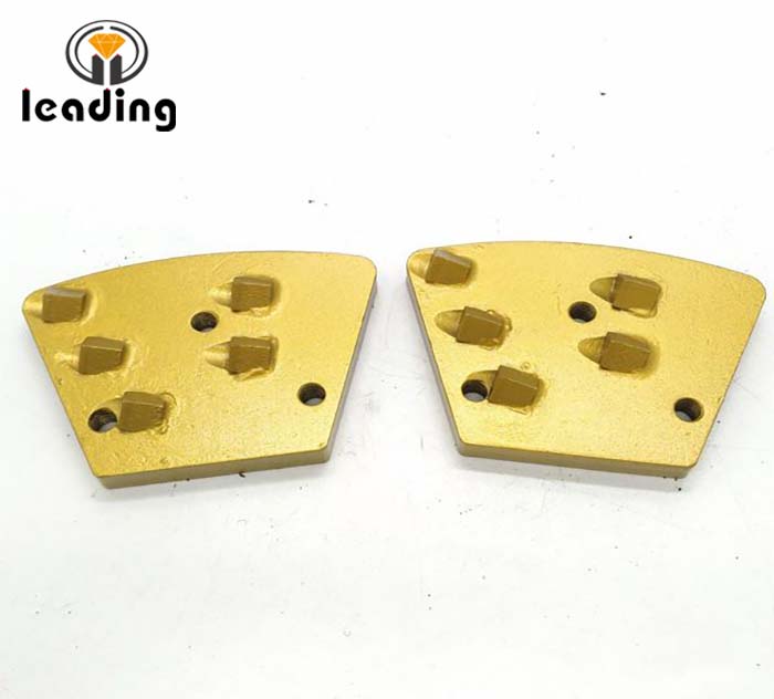 Effective 1/3 Round PCD scrapers / PCD wing / PCD grinding shoes / PCD Cutter for epoxy or paint coatings removing