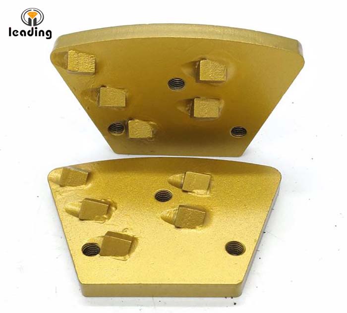 Effective 1/3 Round PCD scrapers / PCD wing / PCD grinding shoes / PCD Cutter for epoxy or paint coatings removing