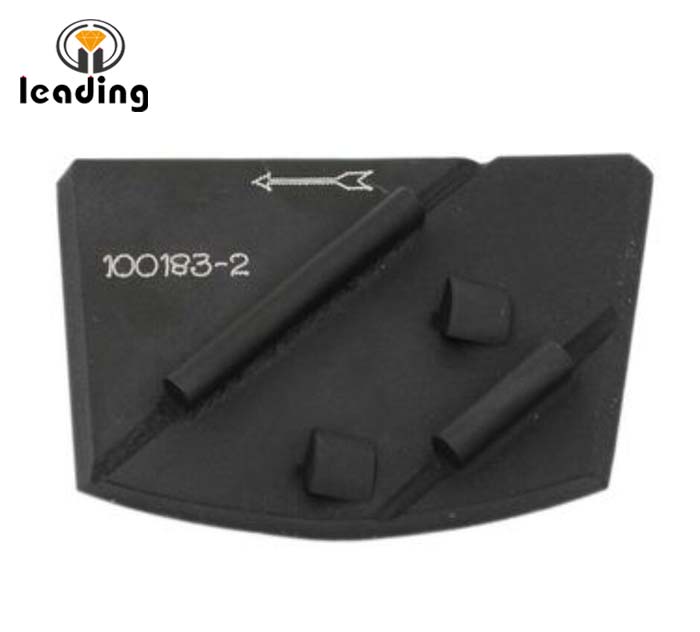 1/4 Round PCD scrapers / PCD wing / PCD grinding shoes / PCD Cutter for epoxy or paint coatings removing