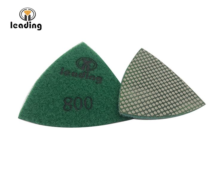 Triangular Corner Polishing Pads