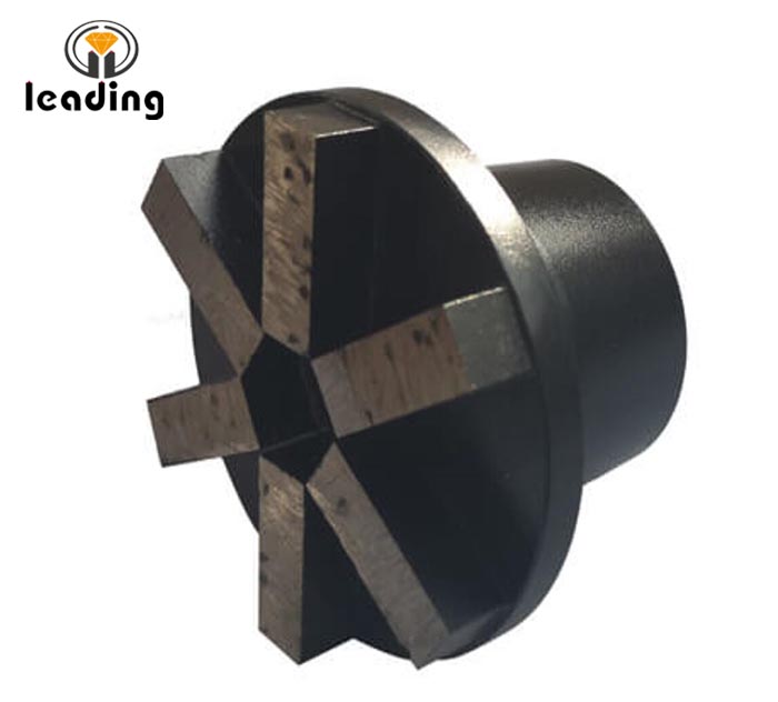 6 Segment Diamond Grinding Plug 3