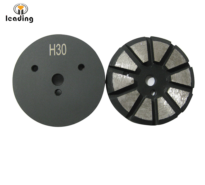 3xM6 holes Diamond Grinding Puck with or non velcro backing