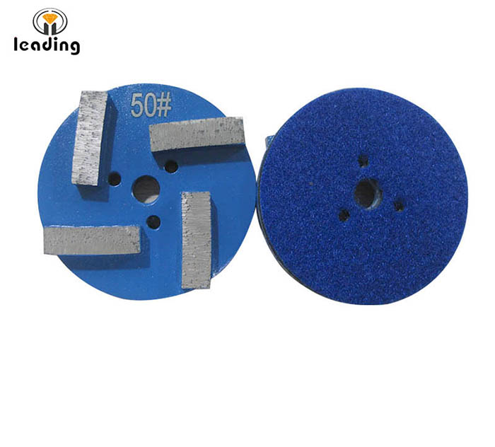 3xM6 holes Diamond Grinding Puck with or non velcro backing