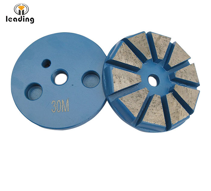 Universal Five Beveled Diamond Grinding Puck Polar Magnetic