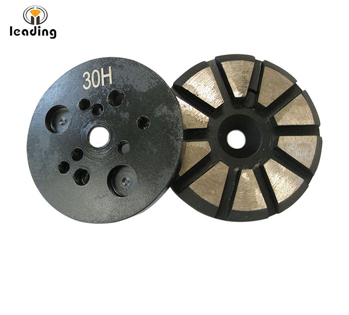 Universal Five Beveled Diamond Grinding Puck Polar Magnetic