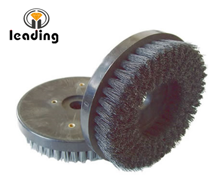 8" (200mm) and 10"( 250mm) Silicon Carbide Brush with M14 or 5/8"-11 Thread