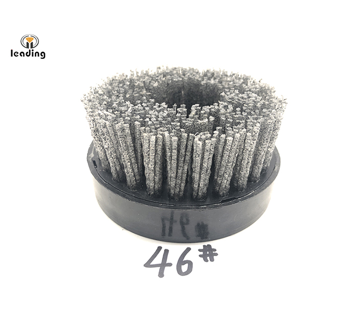 4 inch (100mm) Silicon Carbide Brush with M14 or 5/8"-11 Thread