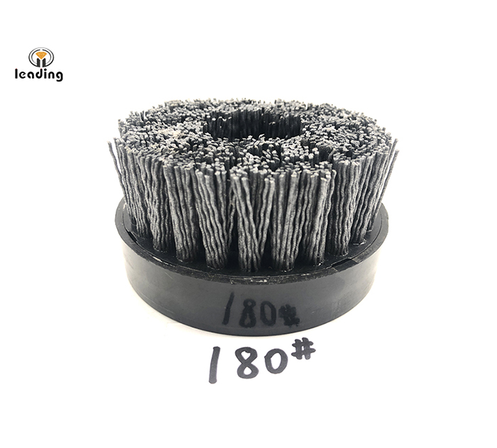 4 inch (100mm) Silicon Carbide Brush with M14 or 5/8"-11 Thread