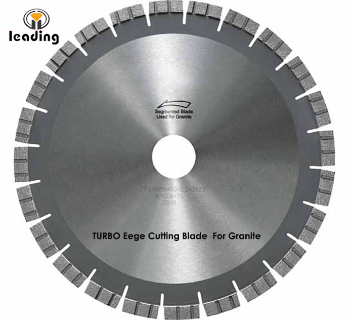 Bridge Saw Blade - TURBO Edge Cutting Blade And Segment (RG) For Granite