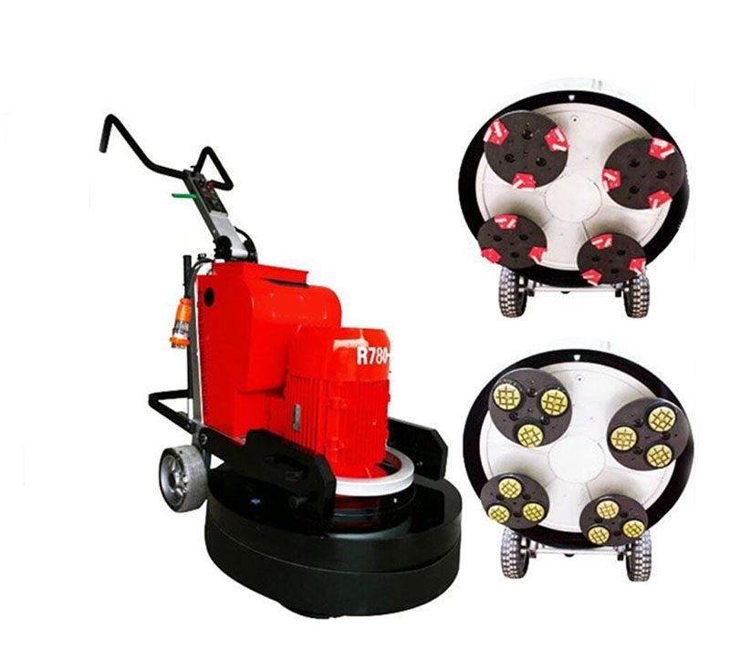 R780-4 Concrete Grinding And Polishing Machine, Planetary Concrete Grinder and Polisher