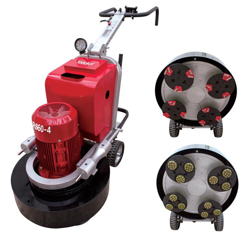 R860-4 Planetary Concrete Floor Grinder And Polisher