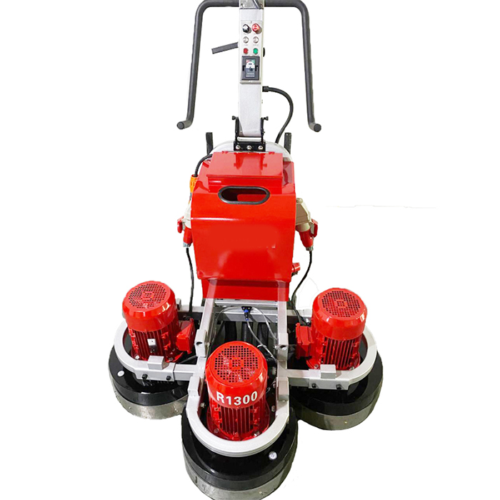 LDR1300 three heads concrete floor grinder with large working width