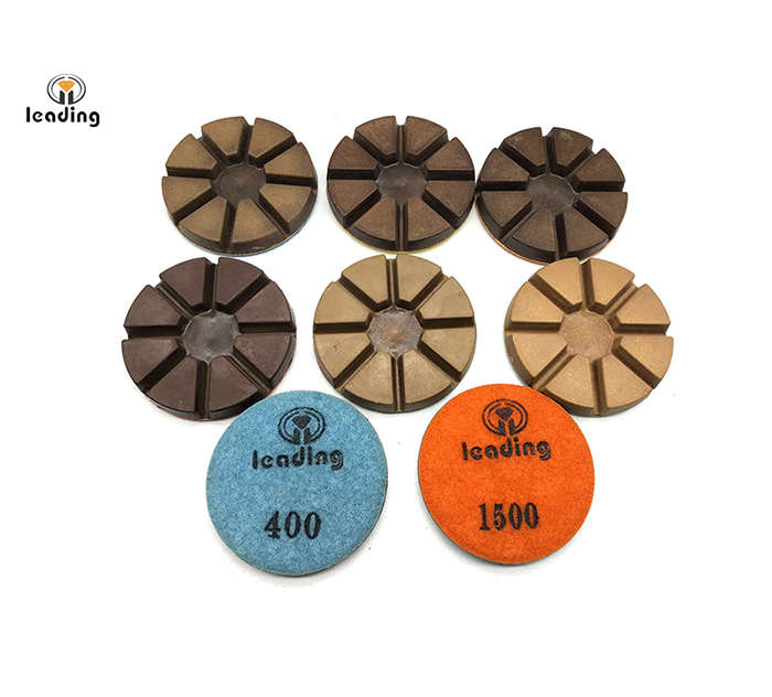 8 Pies Concrete Floor Dry Resin Polishing Pads