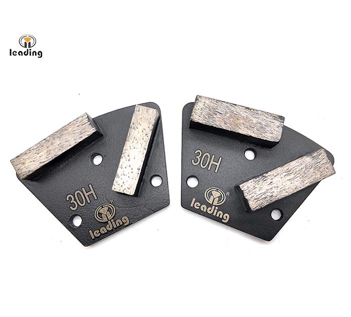 Trapezoid 2-Bar Diamond Grinding Plate